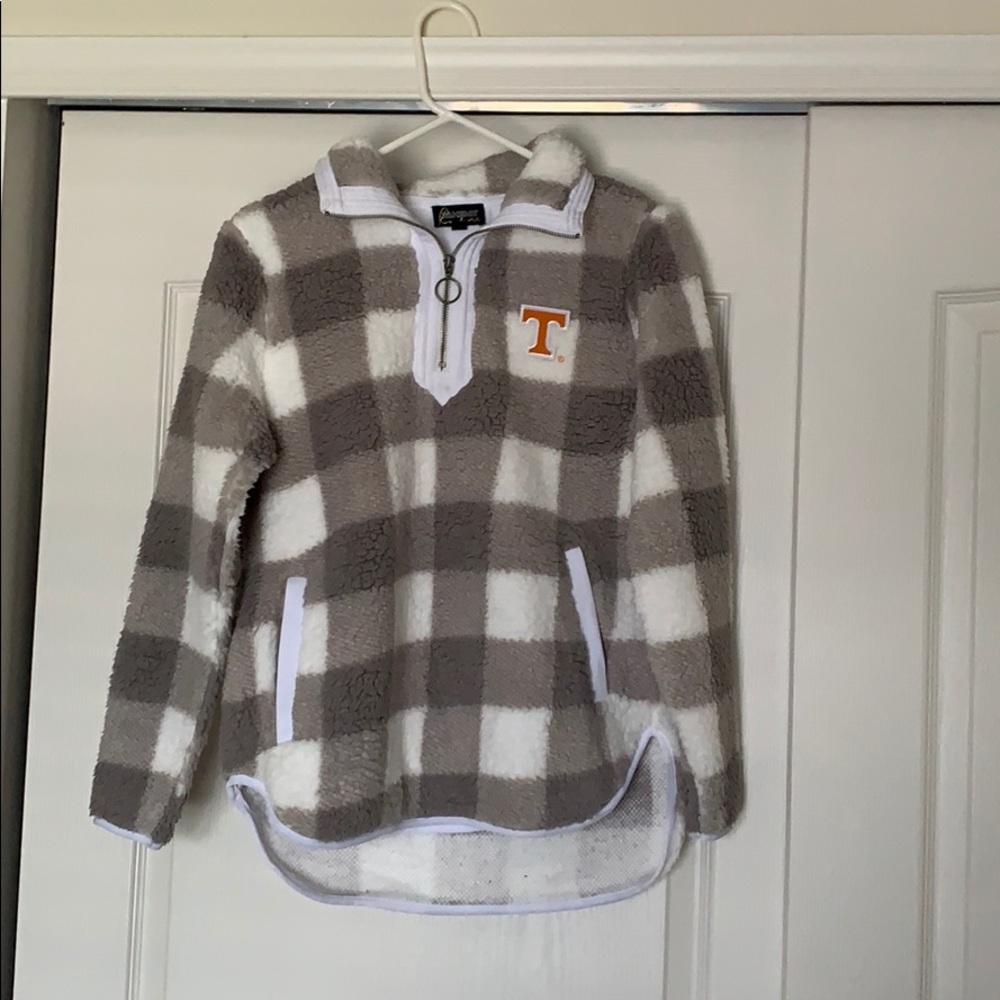 Fuzzy Quarter Zip University of Tennessee